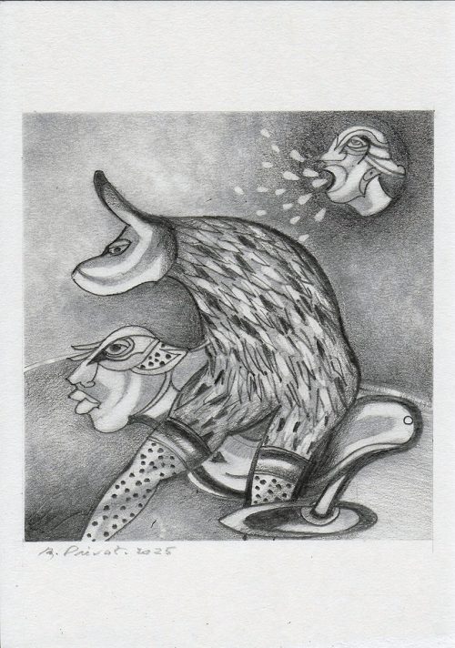 album dessin 2, Dessin sur papier, A4 - 2025