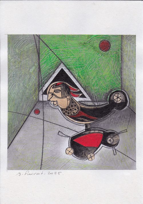 album photo couleur 5, Dessin sur papier, A4 - 2025